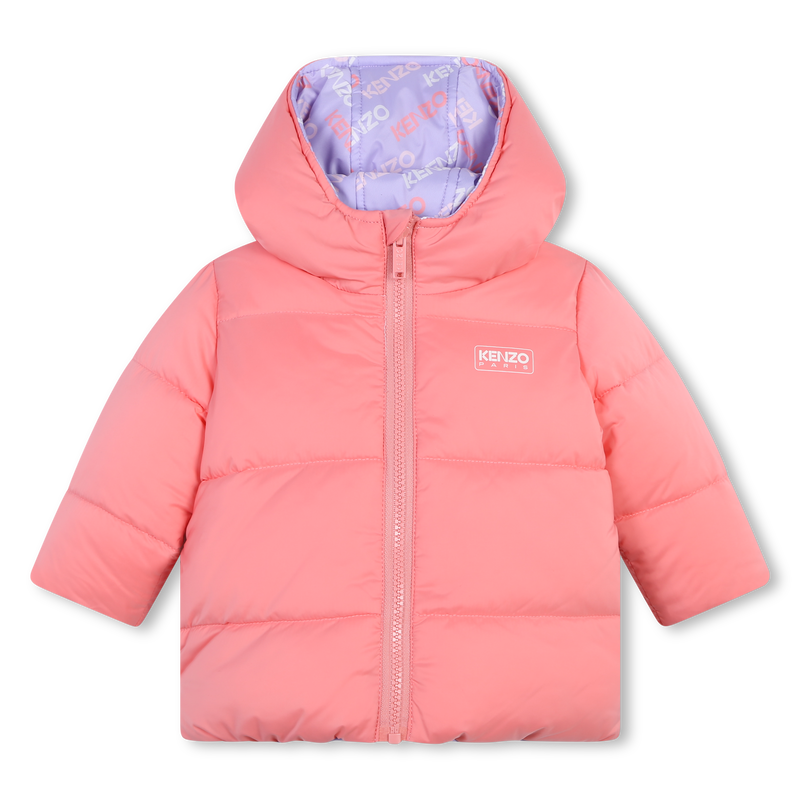 Doudoune r&eacute;versible d&eacute;perlante KENZO KIDS 
                        FILLE
