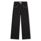 Jean ample &agrave; oeillets MICHAEL KORS 
                    FILLE