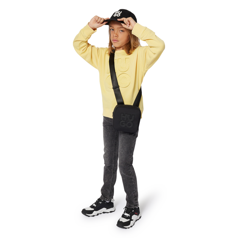 Sac besace zipp&eacute; HUGO 
                        GARCON