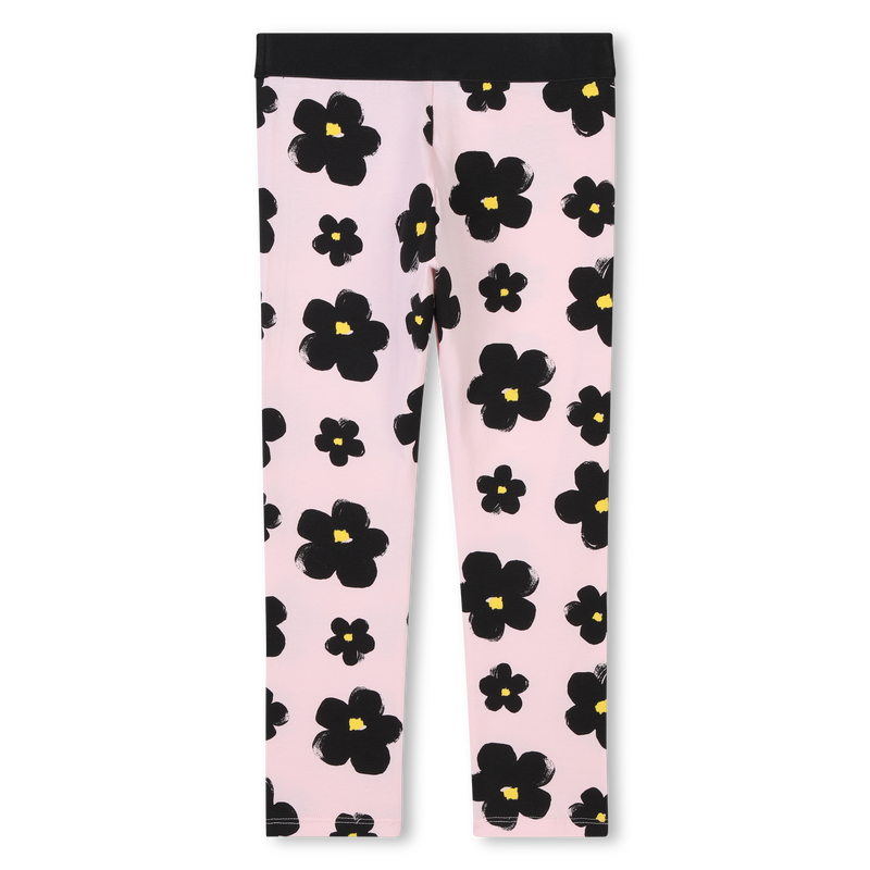 Legging met margrietprint MARC JACOBS 
                        GIRL
