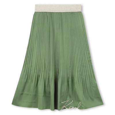 JUPE PLISS&Eacute;E KARL LAGERFELD KIDS FILLE