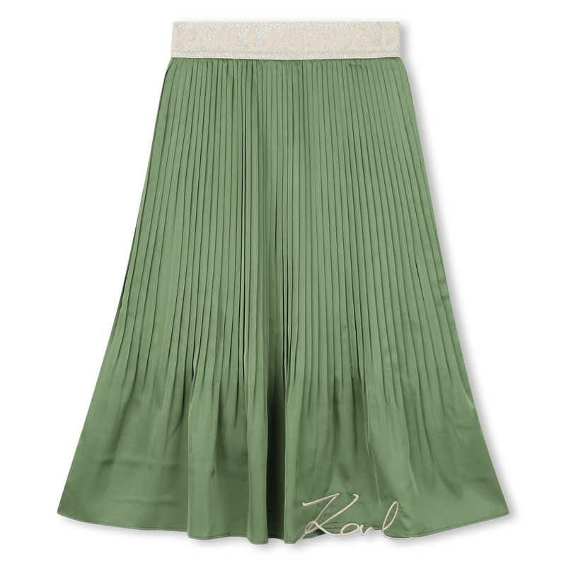 GEPLOOIDE ROK KARL LAGERFELD KIDS 
                        GIRL