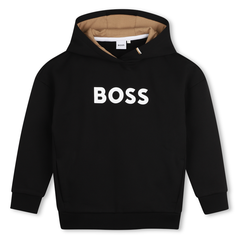 Sweat-shirt &agrave; capuche BOSS 
                        GARCON