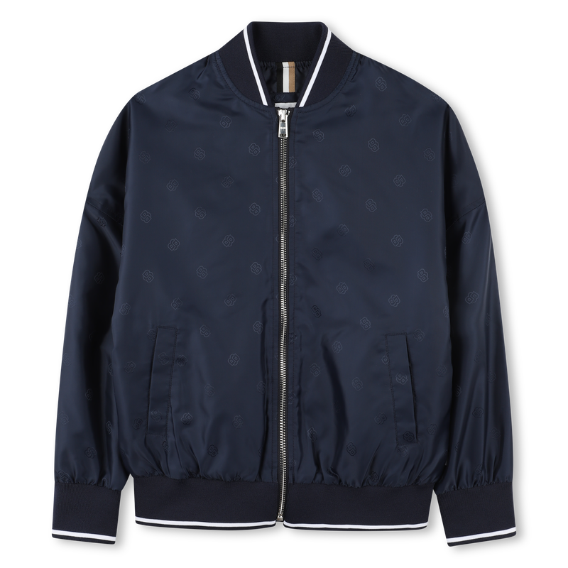 Blouson zippé imprimé BOSS 
                        GARCON