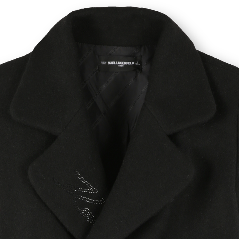 Jas met knoopsluitingen KARL LAGERFELD KIDS 
                        GIRL