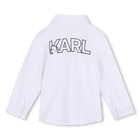 Overhemd en broek set KARL LAGERFELD KIDS 
                    JONGEN