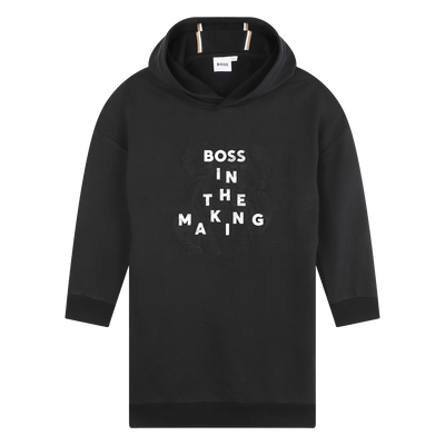 Sweaterjurk met capuchon BOSS GIRL