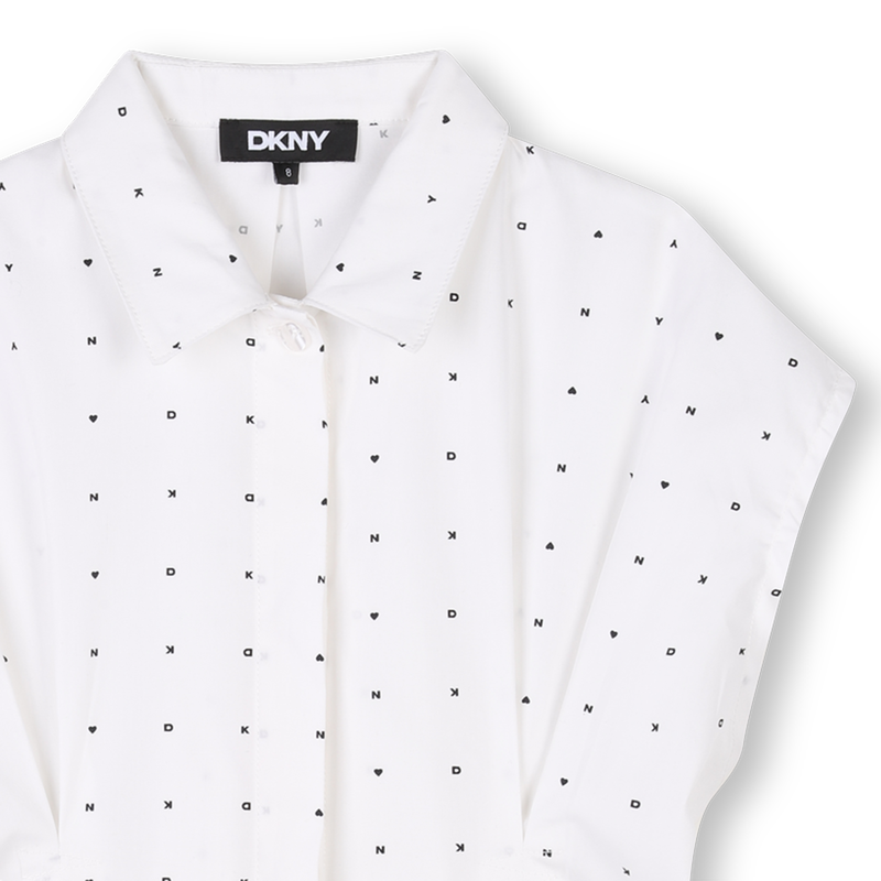 Robe manches courtes DKNY 
                        FILLE