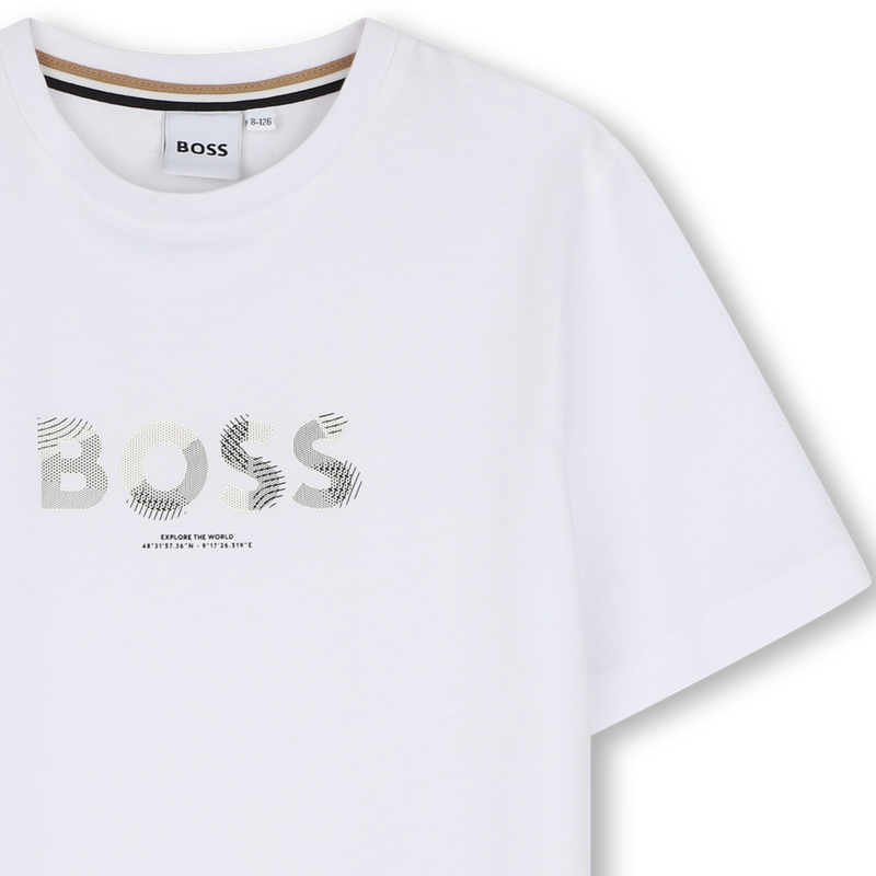 Tee-shirt manches courtes BOSS 
                        GARCON
