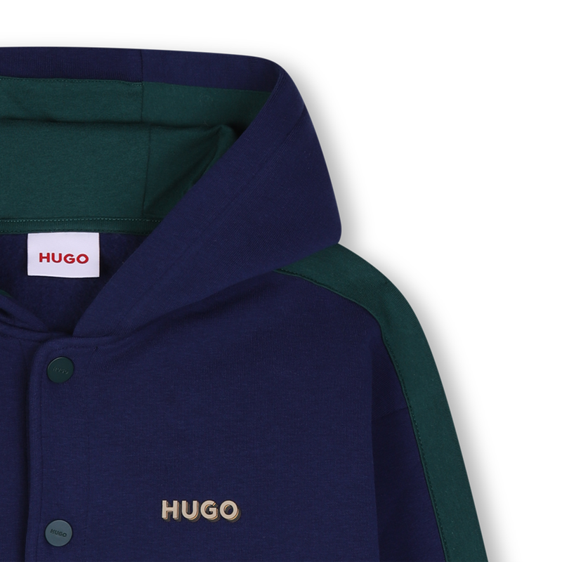 CARDIGAN MOLLETON HUGO 
                        GARCON