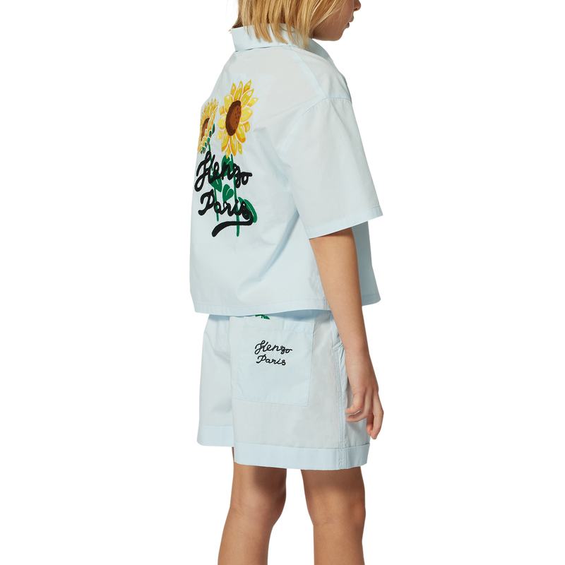 Short &agrave; taille &eacute;lastiqu&eacute;e KENZO KIDS 
                        FILLE