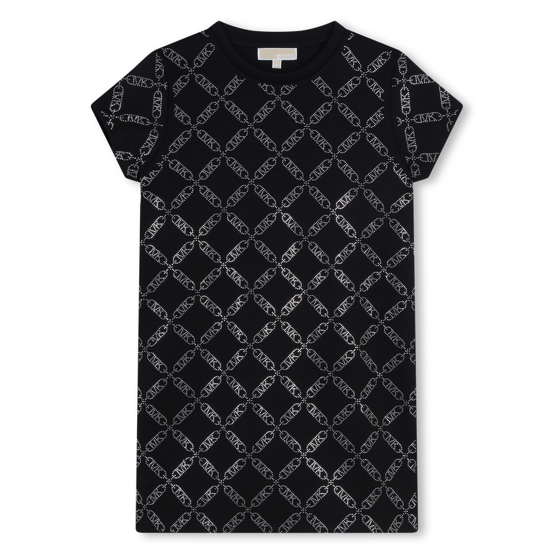 Robe clout&eacute;e &agrave; manches courtes MICHAEL KORS 
                        FILLE