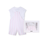 Ensemble salopette + tee-shirt BOSS 
                    FILLE