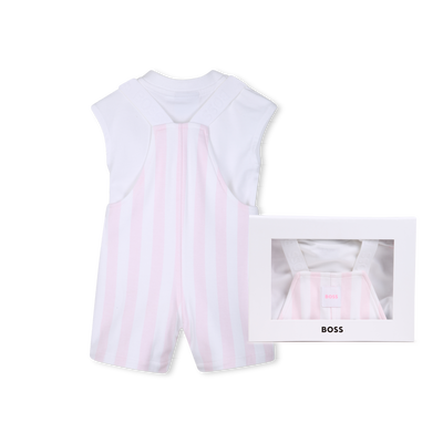 ENSEMBLE SALOPETTE + TEE-SHIRT BOSS FILLE