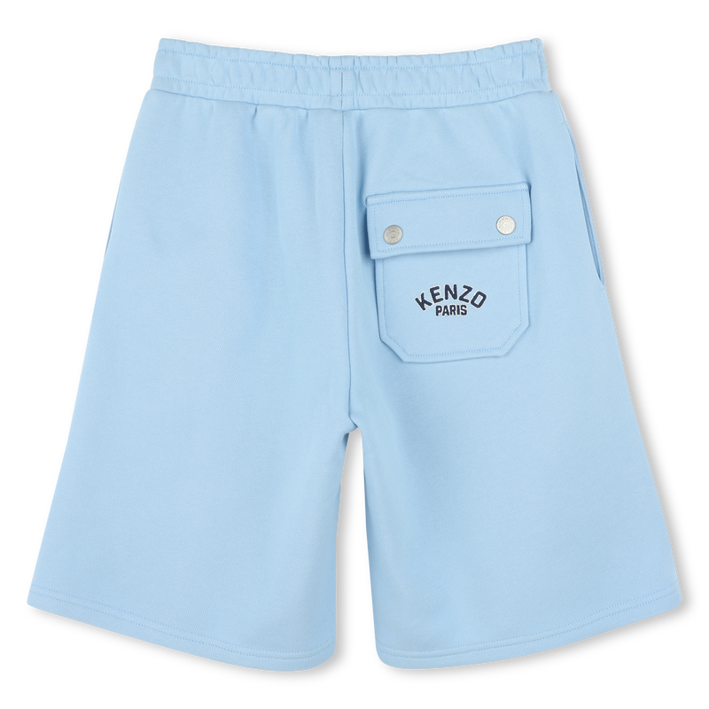 Bermuda en molleton de coton KENZO KIDS 
                        GARCON