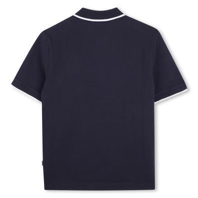 POLOSHIRT MET KORTE MOUWEN BOSS BOY