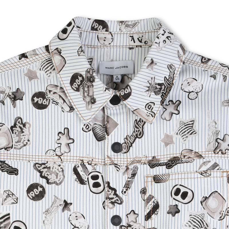 VESTE RAYÉE ET IMPRIMÉE MARC JACOBS 
                        GARCON