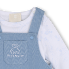 Ensemble salopette et tee-shirt GIVENCHY 
                    GARCON
