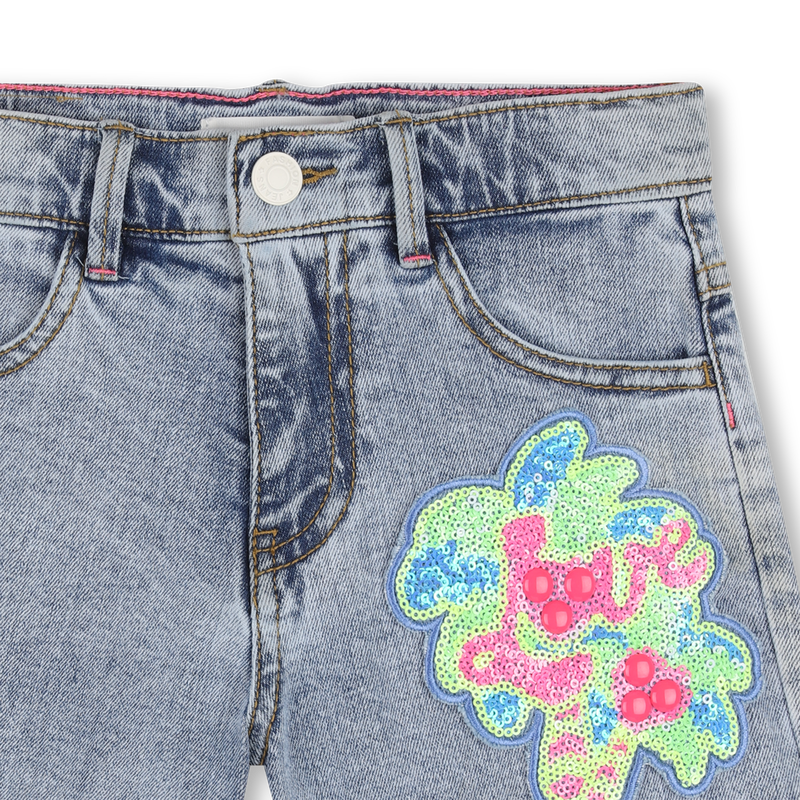 DENIM KORTE BROEK BILLIEBLUSH 
                        GIRL