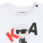 T-shirt met lange mouwen KARL LAGERFELD KIDS 
                    BOY