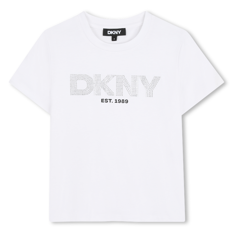 T-SHIRT MET KORTE MOUWEN DKNY 
                        GIRL