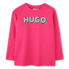 T-shirt met logoprint, FRAMBOOS, hi-res