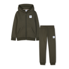 Ensemble jogging, OLIVE NIGHT, hi-res