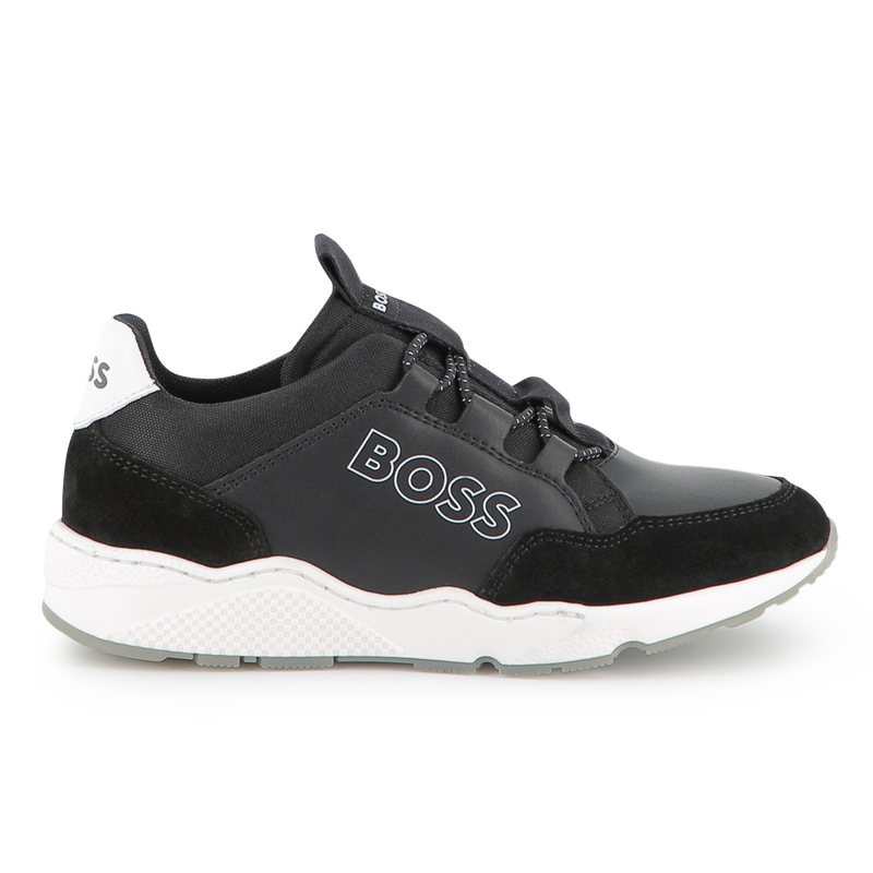 Baskets en simili BOSS 
                        GARCON