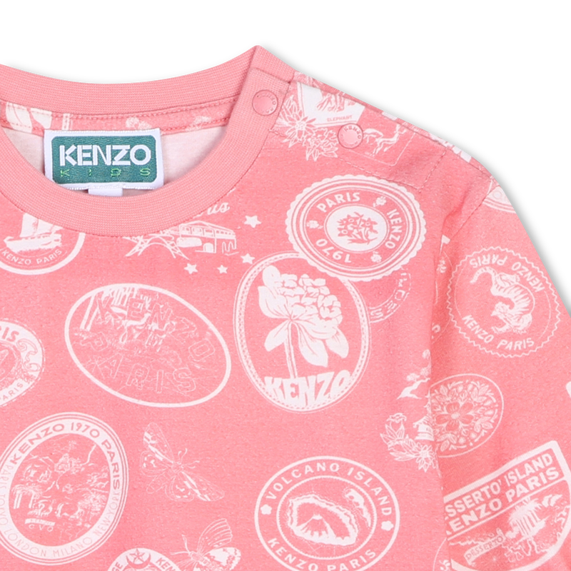 Robe &agrave; manches longues KENZO KIDS 
                        FILLE