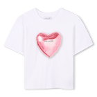 Feestelijk T-shirt van katoen, WIT, hi-res