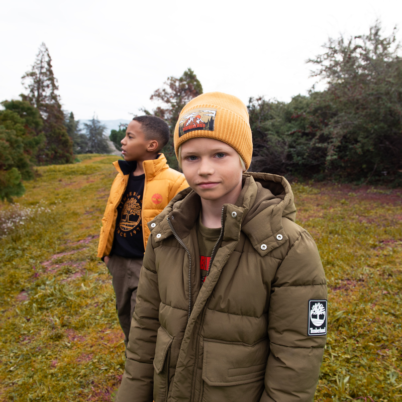 Sweat-shirt en molleton gratt&eacute; TIMBERLAND 
                        GARCON