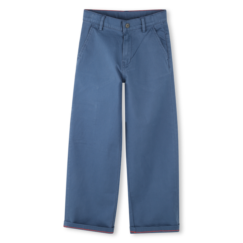 Broek met zakken van twill TIMBERLAND 
                        BOY