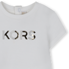 Jurk met korte mouwen MICHAEL KORS 
                    GIRL