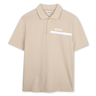 Korte mouwen polo, BEIGE, hi-res