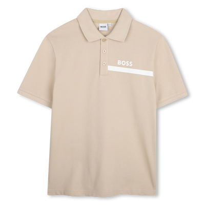 POLOSHIRT MET KORTE MOUWEN BOSS BOY