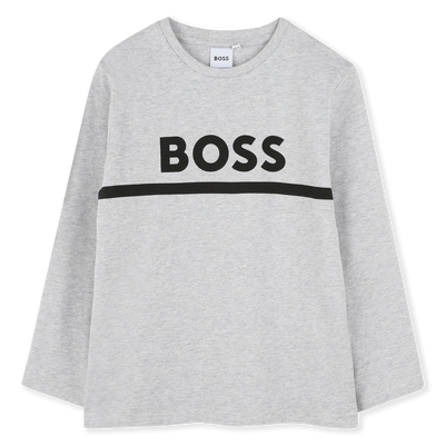 TEE-SHIRT MANCHES LONGUES BOSS GARCON