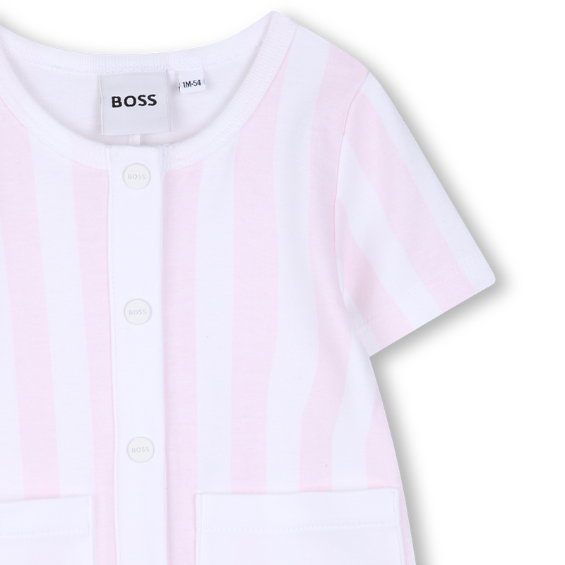 GESTREEPTE PLAYSUIT BOSS 
                        GIRL
