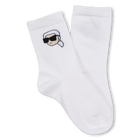Chaussettes avec jacquard KARL LAGERFELD KIDS 
                    UNISEXE