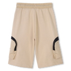 Lange bermuda van katoenfleece MARC JACOBS 
                    BOY