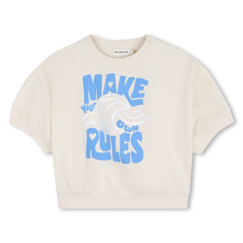 SWEAT EN MOLLETON BILLIEBLUSH 
                        FILLE