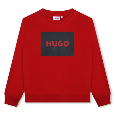 Sweat-shirt molletonn&eacute; HUGO GARCON