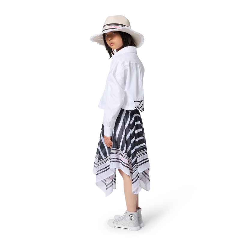 Asymmetrische ROK KARL LAGERFELD KIDS 
                        GIRL