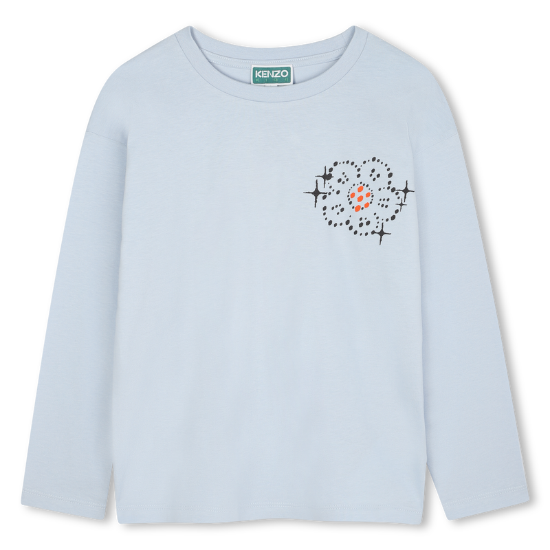 T-shirt &agrave; manches longues KENZO KIDS 
                        FILLE