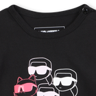 T-shirt &agrave; manches longues KARL LAGERFELD KIDS 
                    FILLE