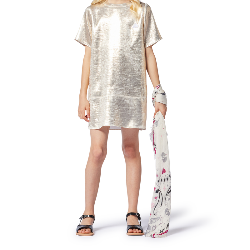 Robe aspect m&eacute;tallis&eacute; ZADIG VOLTAIRE 
                        FILLE