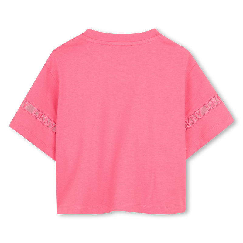 T-SHIRT MANCHES COURTES DKNY 
                        FILLE