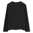 T-shirt met katoen BOSS 
                    GIRL