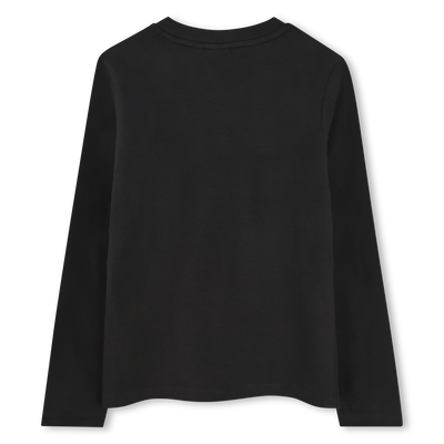 T-shirt met katoen BOSS GIRL