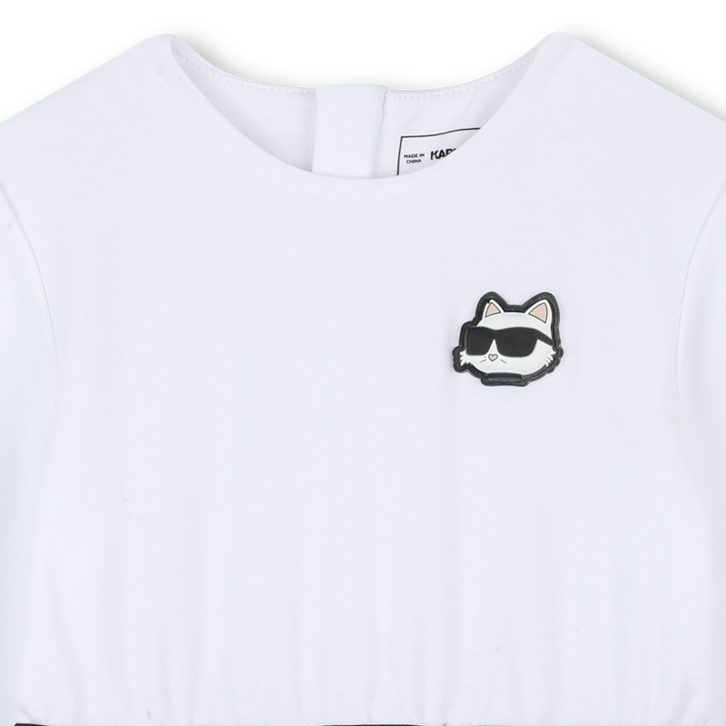 Robe &agrave; manches longues KARL LAGERFELD KIDS 
                        FILLE