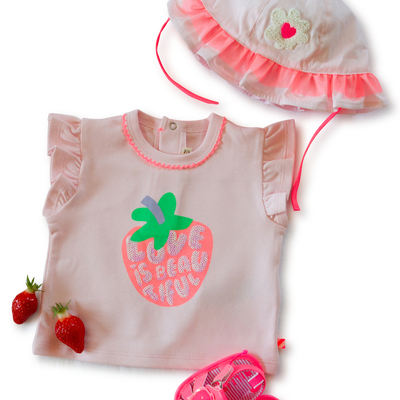 T-SHIRT &Agrave; MANCHES COURTES BILLIEBLUSH FILLE